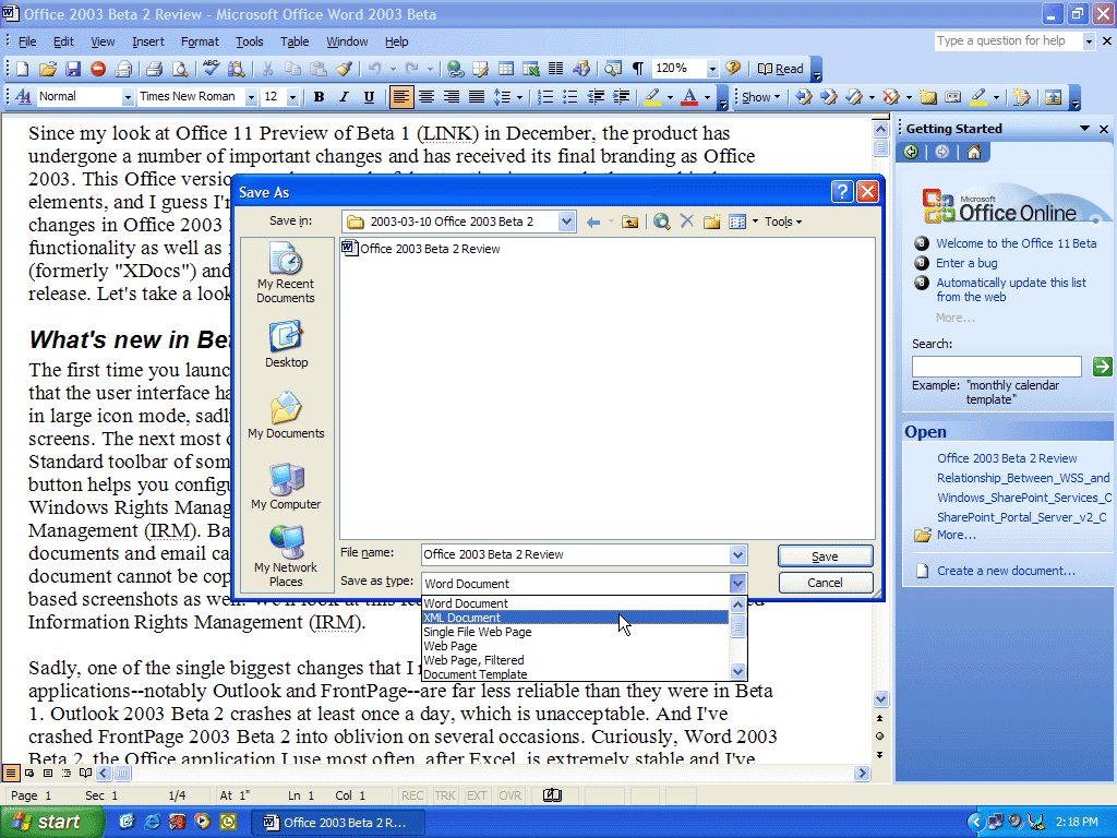 Microsoft Office 2003 Norwegian Air